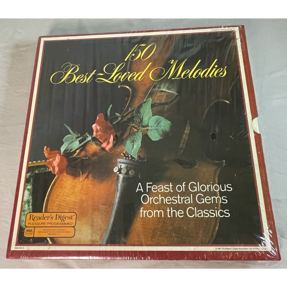 Readers Digest 150 Best Loved Melodies 8 Vinyl LP Box Set Orchestral Classics - Picture 2 of 8